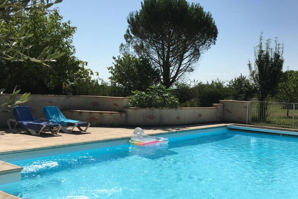 Domaine De Menerque - Petit Chateau Avec Piscine Lisle-sur-Tarn Buitenkant foto