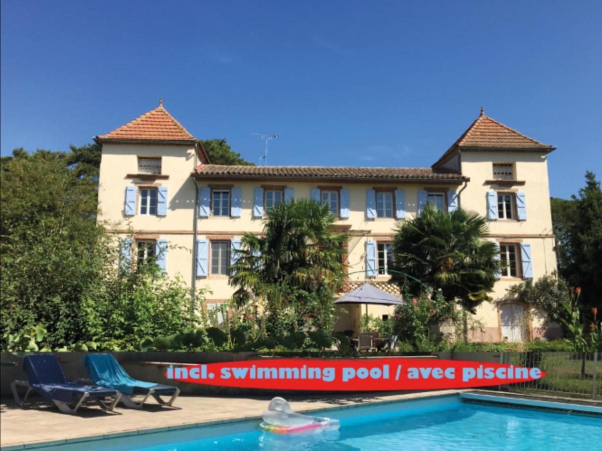 Domaine De Menerque - Petit Chateau Avec Piscine Lisle-sur-Tarn Buitenkant foto